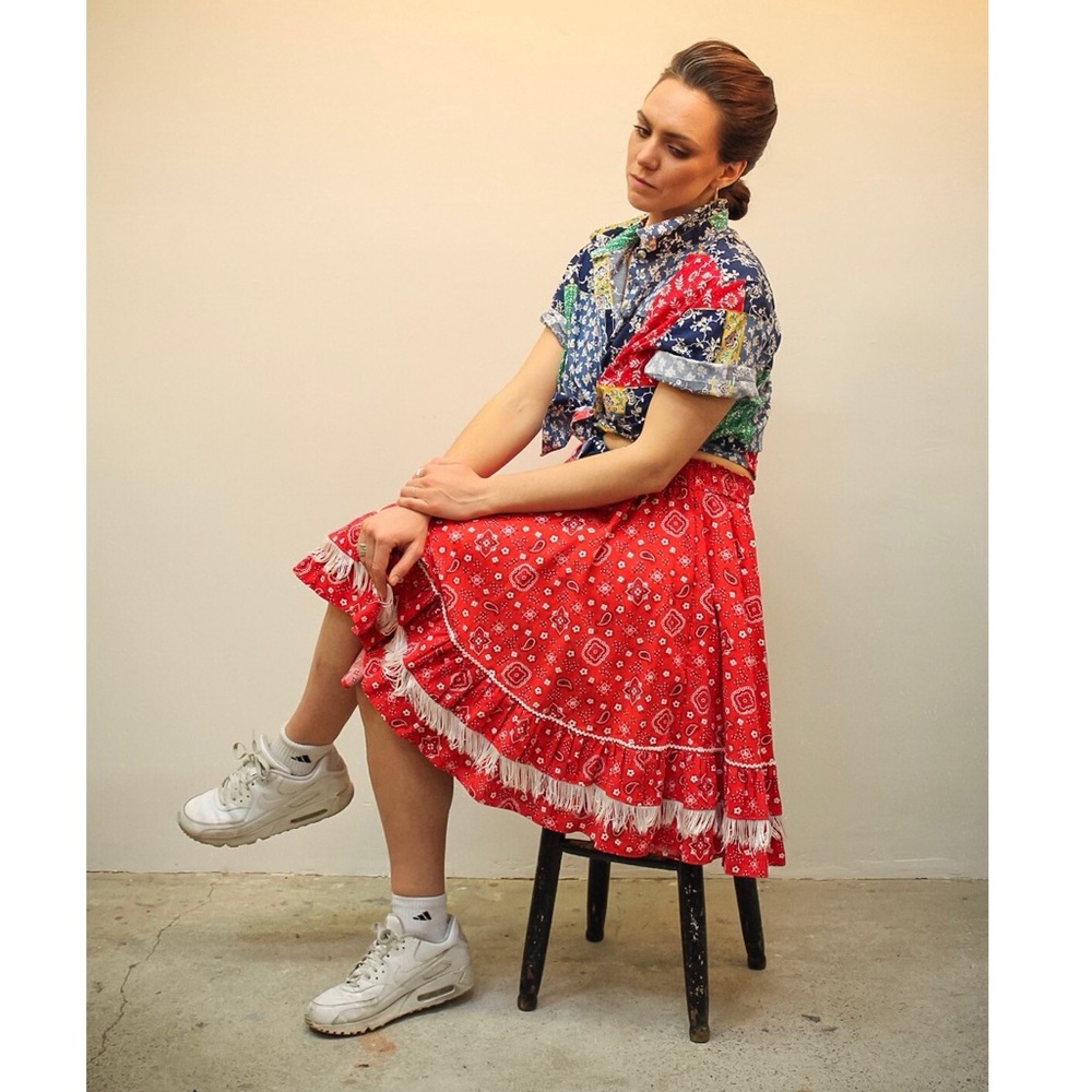 Layered Vintage Skirt